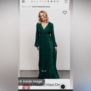 Baltic Born Venus Pleated Maxi Dress